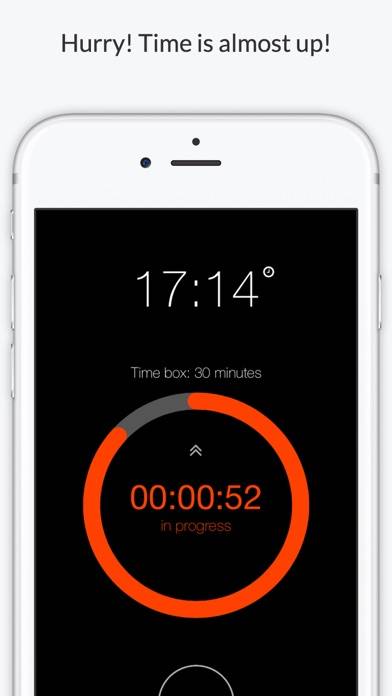TimeBoxing Captura de pantalla de la aplicación #3