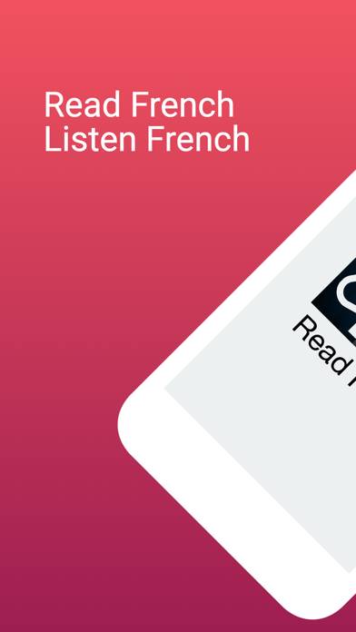 French Reading and Audio Books Captura de pantalla de la aplicación #1