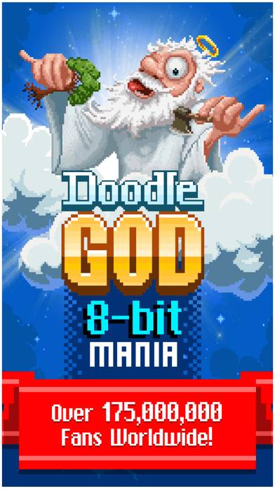Doodle God: 8-bit Mania Schermata dell'app #1