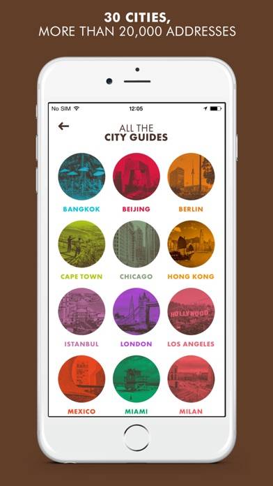 Louis Vuitton City Guide Capture d'écran de l'application #2