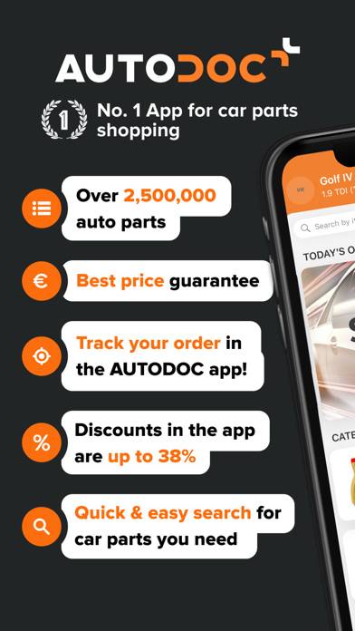 AUTODOC: buy quality car parts Schermata dell'app #1