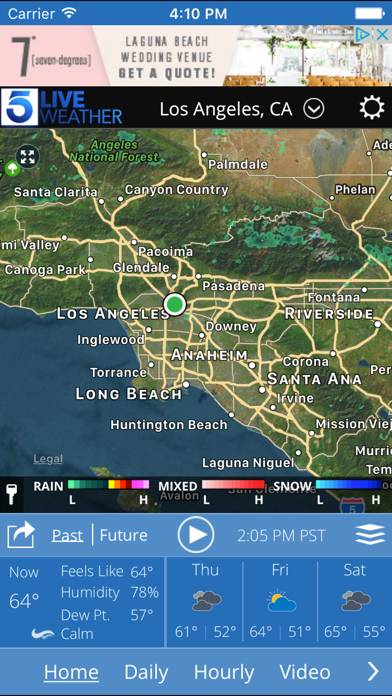 KTLA Los Angeles Weather App screenshot #1