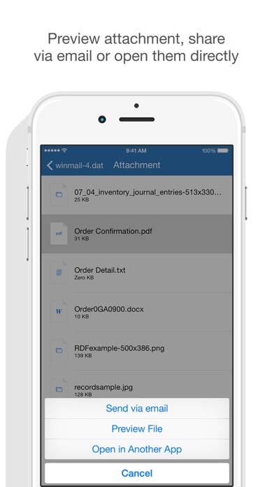 Winmail Opener App screenshot #4