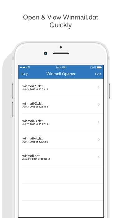 Winmail Opener Schermata dell'app #5