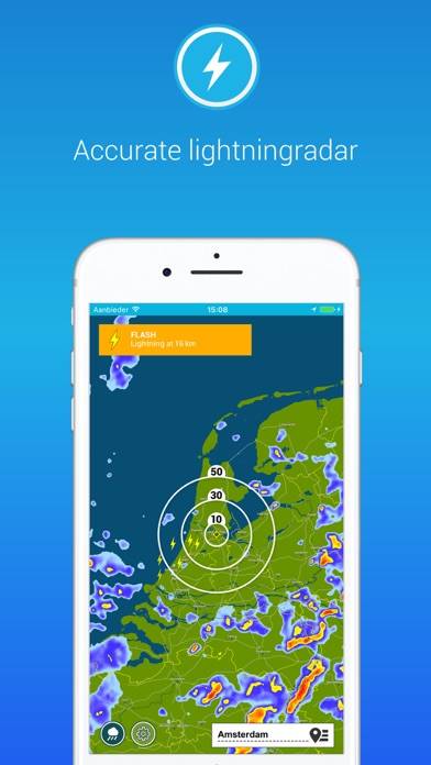 Lightning Alarm Schermata dell'app #1