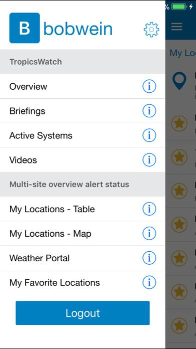StormGeo Alert App skärmdump #4