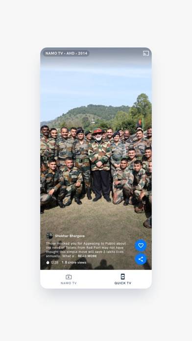 Narendra Modi App screenshot