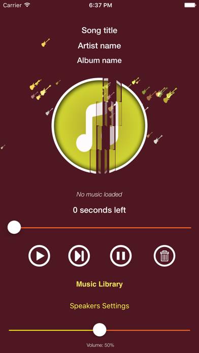 Bluetooth Car Audio Music Play immagine dello schermo