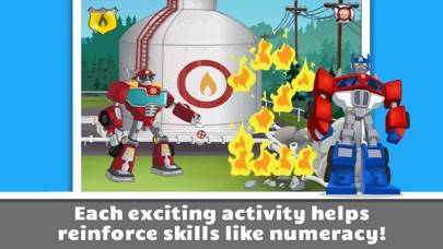 Transformers Rescue Bots: App screenshot