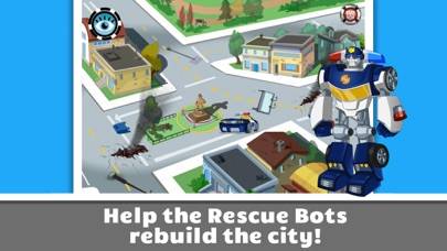 Transformers Rescue Bots: App screenshot