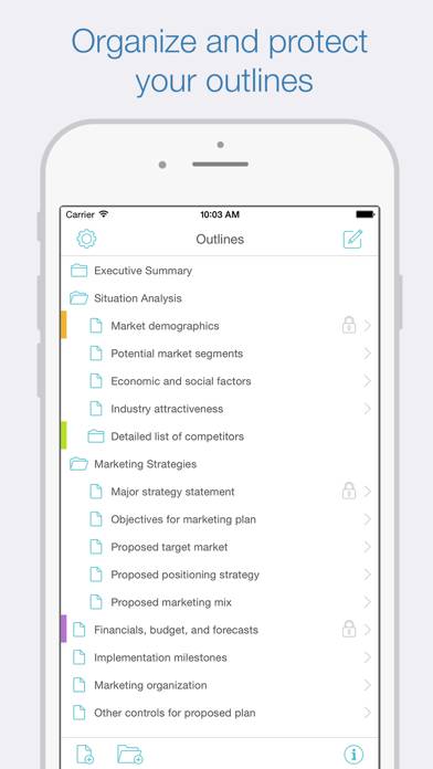 Cloud Outliner App screenshot #3
