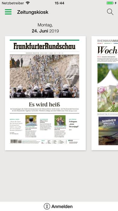 FR Digitale Zeitung screenshot