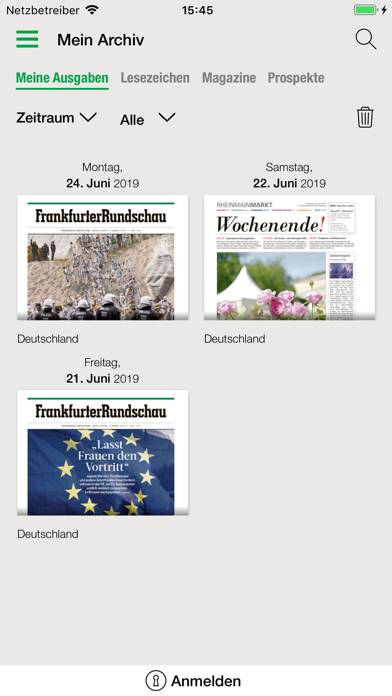FR Digitale Zeitung App-Screenshot #2