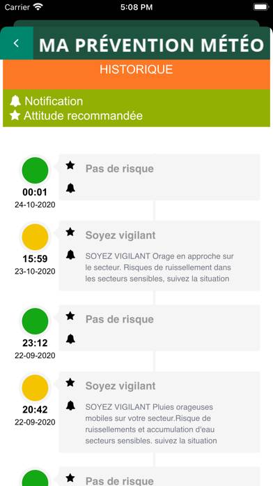 Groupama ma prévention météo App screenshot #5