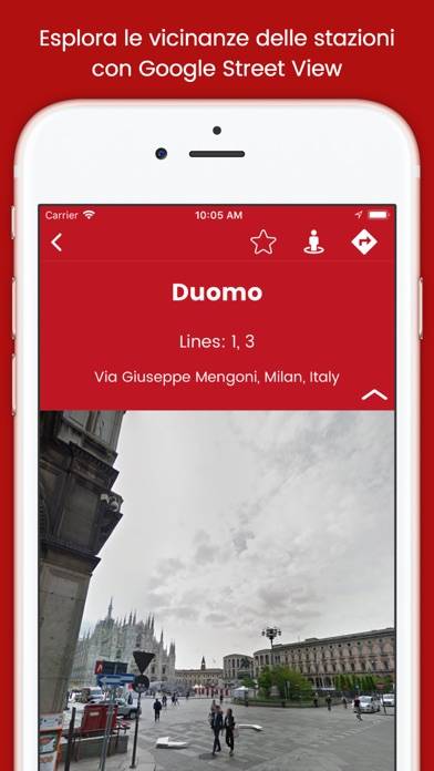 EasyMetro Italy App skärmdump #4