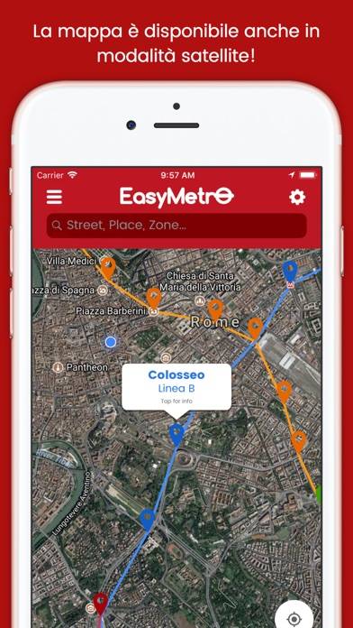 EasyMetro Italy App skärmdump #5