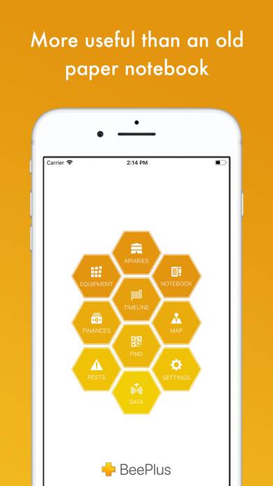 BeePlus Beekeeping Manager Captura de pantalla de la aplicación #1