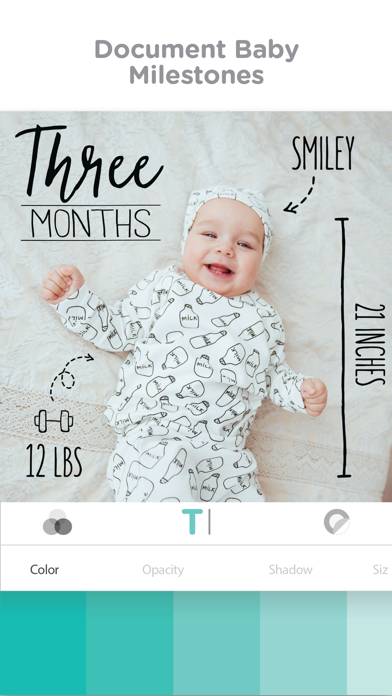 Little Nugget: Baby Milestones Schermata dell'app #4