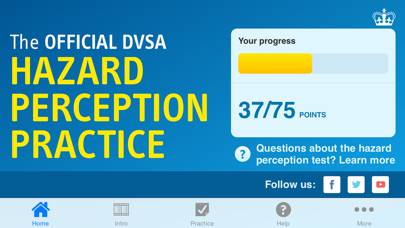 DVSA Hazard Perception Captura de pantalla de la aplicación #1