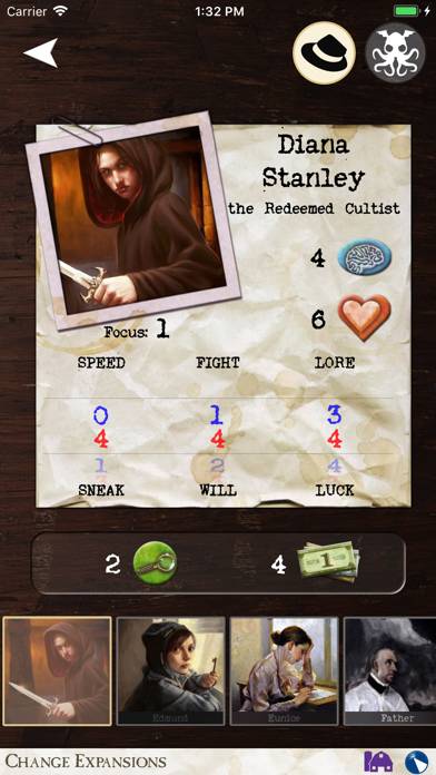 Assistant for Arkham Horror Captura de pantalla de la aplicación