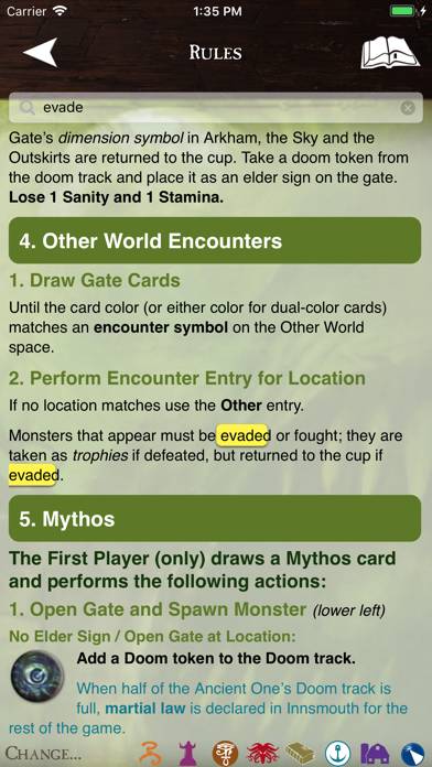 Assistant for Arkham Horror Captura de pantalla de la aplicación