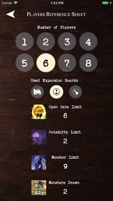 Assistant for Arkham Horror Captura de pantalla de la aplicación