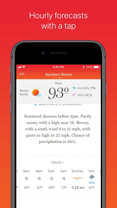 Weather Simple – NWS Forecasts App screenshot #3