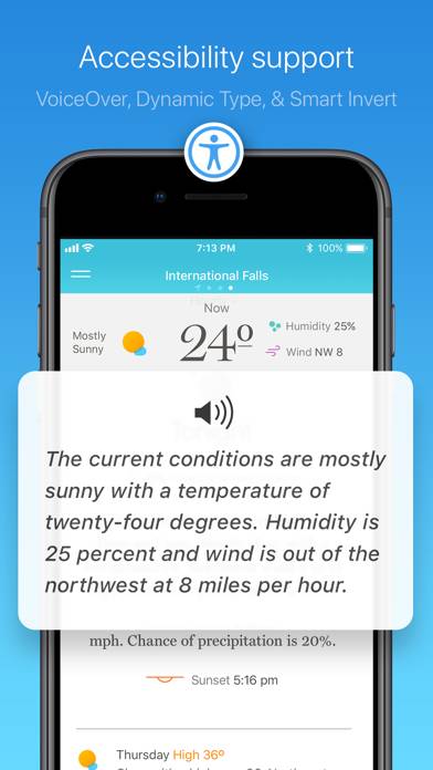 Weather Simple – NWS Forecasts App screenshot #4
