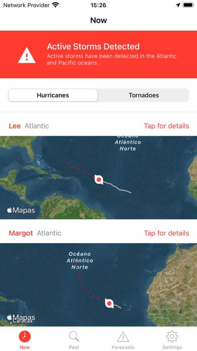 My Hurricane Tracker & Alerts Captura de pantalla de la aplicación #4