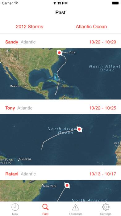 My Hurricane Tracker Pro App-Screenshot #4