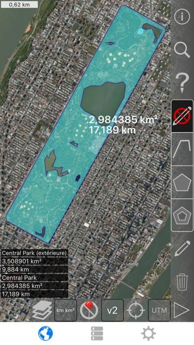 Distance and Area Measure Captura de pantalla de la aplicación #1