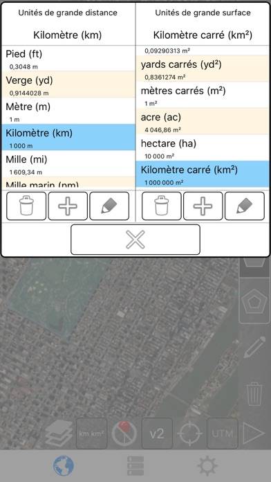 Distance and Area Measure Captura de pantalla de la aplicación #2