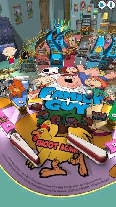 Family Guy Pinball Schermata dell'app #4