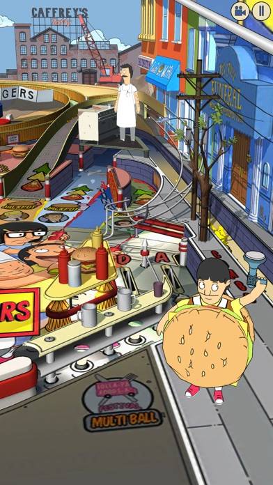 Bob's Burgers Pinball Schermata dell'app #3