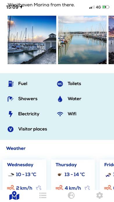 Marina Guide Croatia Adriatic App screenshot #4