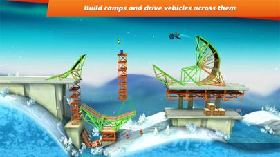 Bridge Constructor Stunts Uygulama ekran görüntüsü #1
