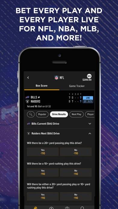 William Hill Nevada App screenshot
