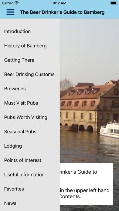 Bamberg Beer Guide Bildschirmfoto