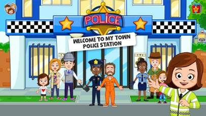 My Town : Police Скриншот приложения #1
