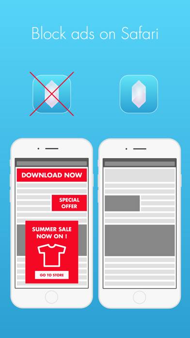 Crystal Adblock – Block unwanted ads! Schermata dell'app