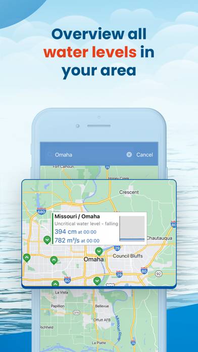 PegelAlarm: Flood & Rain alert App-Screenshot #2