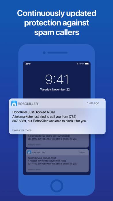 Robokiller: Spam Call Blocker App screenshot #2