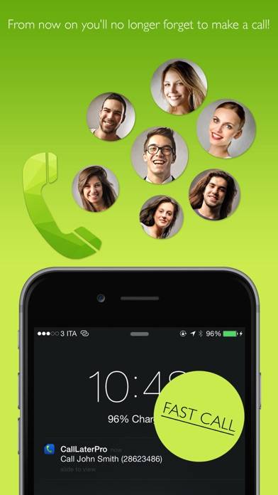 Call Later Pro-phone scheduler Captura de pantalla de la aplicación #3