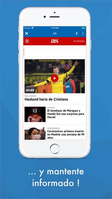 Spanish News Captura de pantalla de la aplicación #4