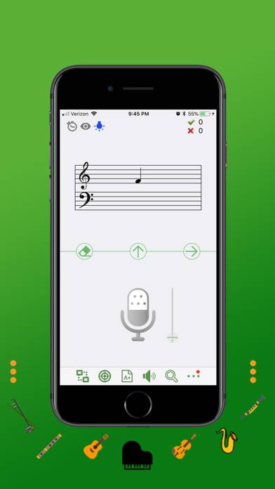 Music Note Trainer Captura de pantalla de la aplicación #1