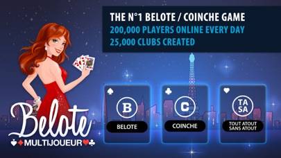Belote & Coinche Multiplayer Capture d'écran de l'application #1