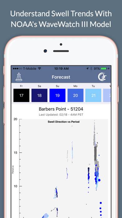 Surf Report and Forecast Tool App screenshot #2