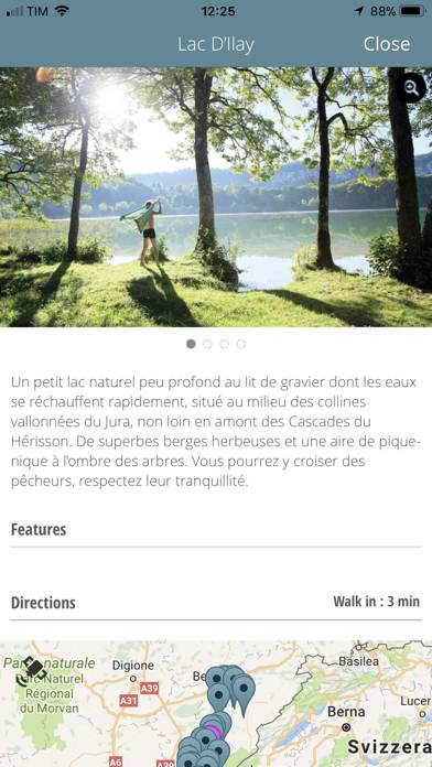 Baignades Sauvages France Captura de pantalla de la aplicación #3