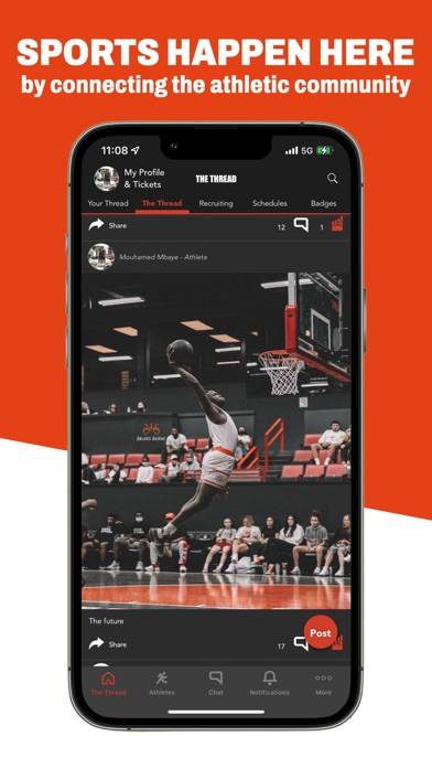 Sports Thread App screenshot #1