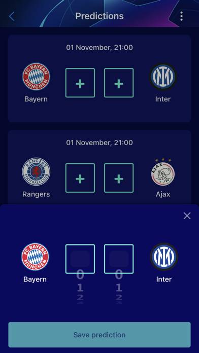 Champions League Official Captura de pantalla de la aplicación #5